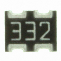 RES ARRAY 3.3KOHM 4TERM 2RES SMD