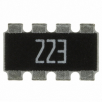 RES ARRAY 22K OHM 8TRM 4 RES SMD