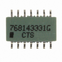 RES-NET ISO 330 OHM 14-PIN SMD