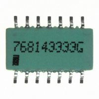 RES-NET ISO 33K OHM 14-PIN SMD