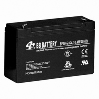 BATTERY SEALED LEAD ACID 6V 10AH