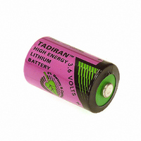 BATT LITH 1/2AA 3.6V MBU CYLIND