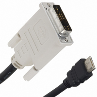 HDMI-DVI VIDEO CABLE, 3.28FT, 28AWG