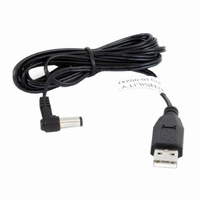 CABLE USB-A 5.5X2.5 CNTR NEG R/A