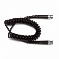 CABLE MIC COILED BNC MALE 48"