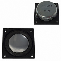 SPEAKER 8 OHMS 2W 32X32MM