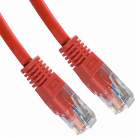 CABLE CAT.5E UNSHIELDED RED 5M
