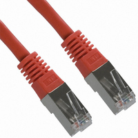 CABLE CAT 6 DBL-SHIELDED RED 30M