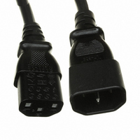 PWR CORD 18AWG UNIV JUMPER