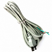 CORD 18AWG 3COND GRAY 8' SVT