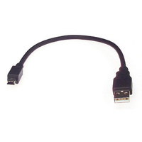CABLE USB A TO MINI-B .25M