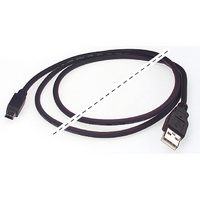 CABLE USB A TO MINI-B 1M