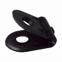 CABLE CLAMP BLACK 1/16"