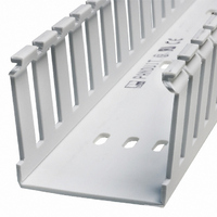 Slotted Duct, PVC,2"X2"X6,WHT
