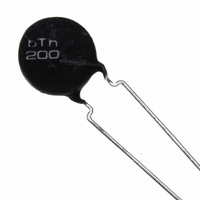 THERMISTOR PTC OCP 20 OHM 25C