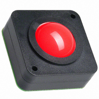 TRACKBALL 1" USB W/RED BACKLIT
