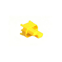 CONN CODING KEY MALE YELLOW 3.3V