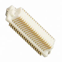 CONN RECEPT 40POS 0.5MM GOLD SMD