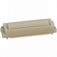 CONN RECEPT 50POS .5MM SMD W/FIT