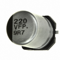CAP 470UF 6.3V ELECT FP SMD