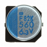 CAP 560UF 6.3V ELECT POLY SMD