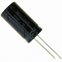 CAP ALUM 2200UF 35V ELECT RAD