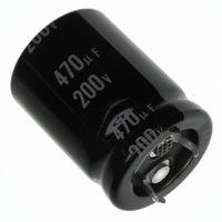 CAP ELECT 470UF 200V SNAP