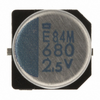 CAP 680UF 2.5V ELECT POLY SMD