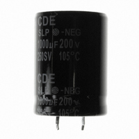 CAP 1000UF 200V ALUM SNAP-IN