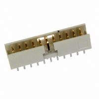 CONN HEADER 22POS 2MM STR DL PCB