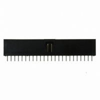 WIRE-BOARD CONN, HEADER, 24POS, 2.54MM