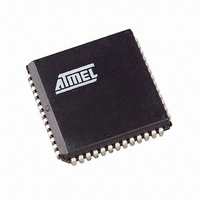 IC 8051 MCU FLASH 64K 52-PLCC