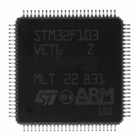 MCU ARM 512KB FLASH MEM 100-LQFP