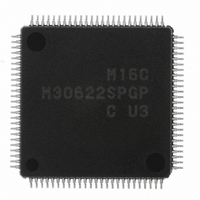 IC M16C MCU ROMLESS 100LQFP