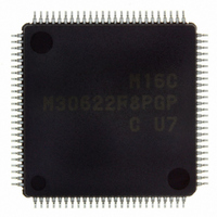 IC M16C MCU FLASH 64K 100LQFP