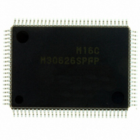 IC M16C/62P MCU ROMLESS 100QFP