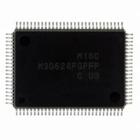 IC M16C MCU FLASH 256K 100QFP