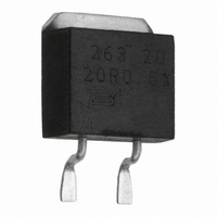 RES 20 OHM 5% 20W TO263 SMD