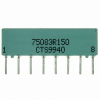 RES-NET 150 OHM 8PIN 4RES