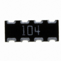 RES ARRAY 100KOHM 8TERM 4RES SMD