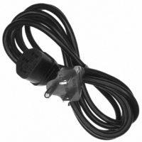 POWER CORD WITH US PLUG IEC-320