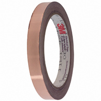 Copper Foil Shielding Tape, 2.6 MIL x 3/8 Width x 18 Yards