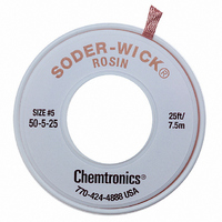 SOLDER-WICK ROSIN .145" 25'