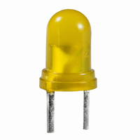 LED 1 ELEMENT AMBER T-1 BI-PIN