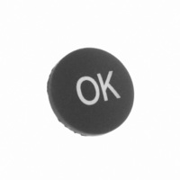 CAP SWITCH SOFT PAINTED "OK"