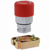 SWITCH UNIT 22MM E-STOP 30MM RED