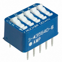 STAND PLASTISOL 5 POS DIP SWITCH