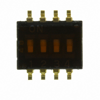 Slide Switch,RIGHT ANGLE,Number Of Positions:4,SURFACE MOUNT Terminal