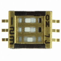 SWITCH DIP SLIDE 3-POS SMD 1MM