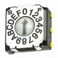 SWITCH ROTARY HEX 16POS SMD